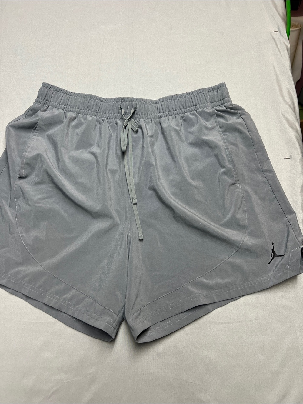 Jordan Men’s Athletic Shorts - Gray with Black Jumpman